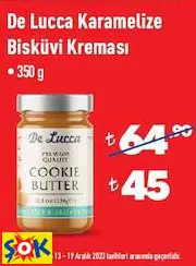 DE LUCCA KARAMELİZE BİSKÜVİ KREMASI • 350 G